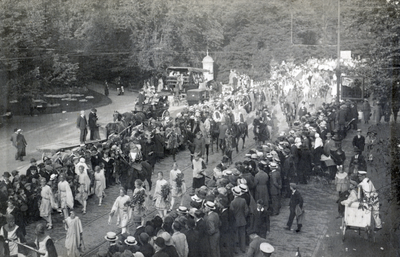 98227 Afbeelding van de historisch-allegorische optocht ter gelegenheid van het 25-jarig regeringsjubileum van H.M. ...